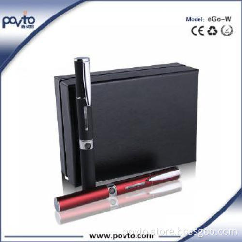 2013 e cigarette starter kit  ego w with long life and many puffs